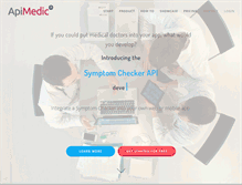 Tablet Screenshot of apimedic.com